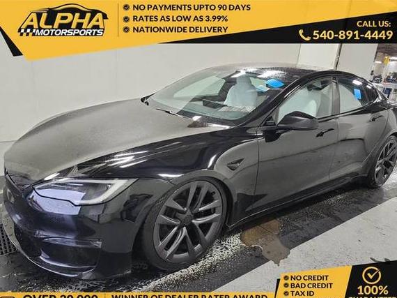 TESLA MODEL S 2022 5YJSA1E53NF473402 image